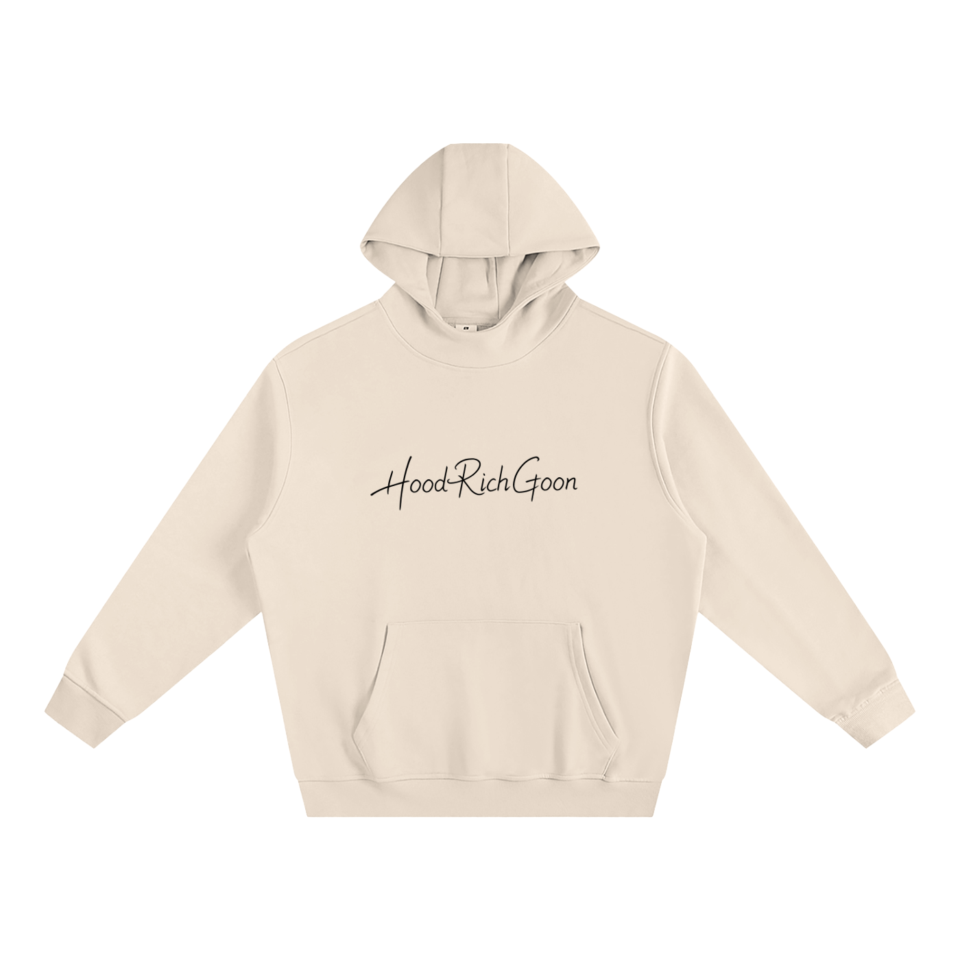 Fleeced High Neck Hoodie